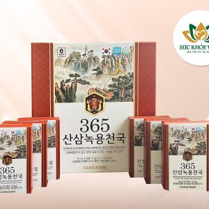 Nước Chiết Xuất Hồng Sâm Núi Nhung Hươu Hàn Quốc 365 Hansusam